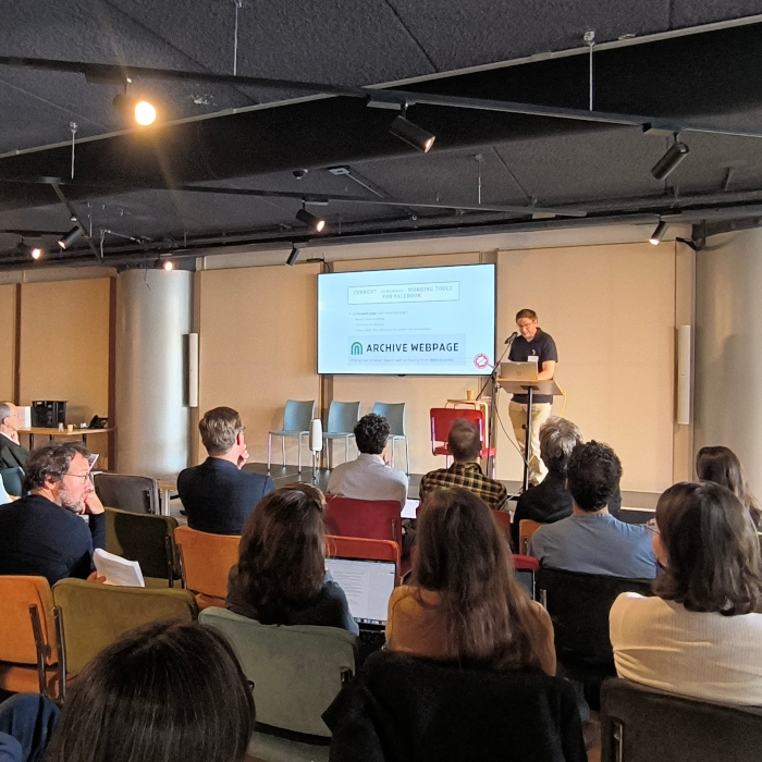 Presentation web archiving on the IALHI Conference 2025