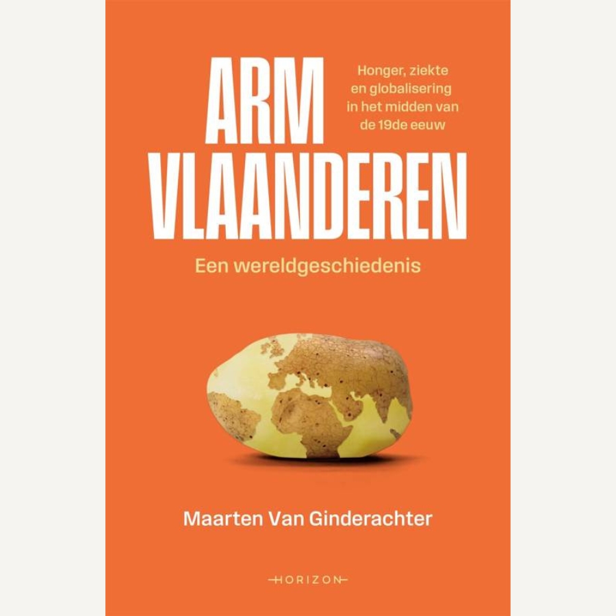 Cover boek Arm Vlaanderen van Maarten Vanginderachter